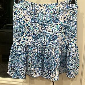 Lilly Pulitzer size XS blue skirt
